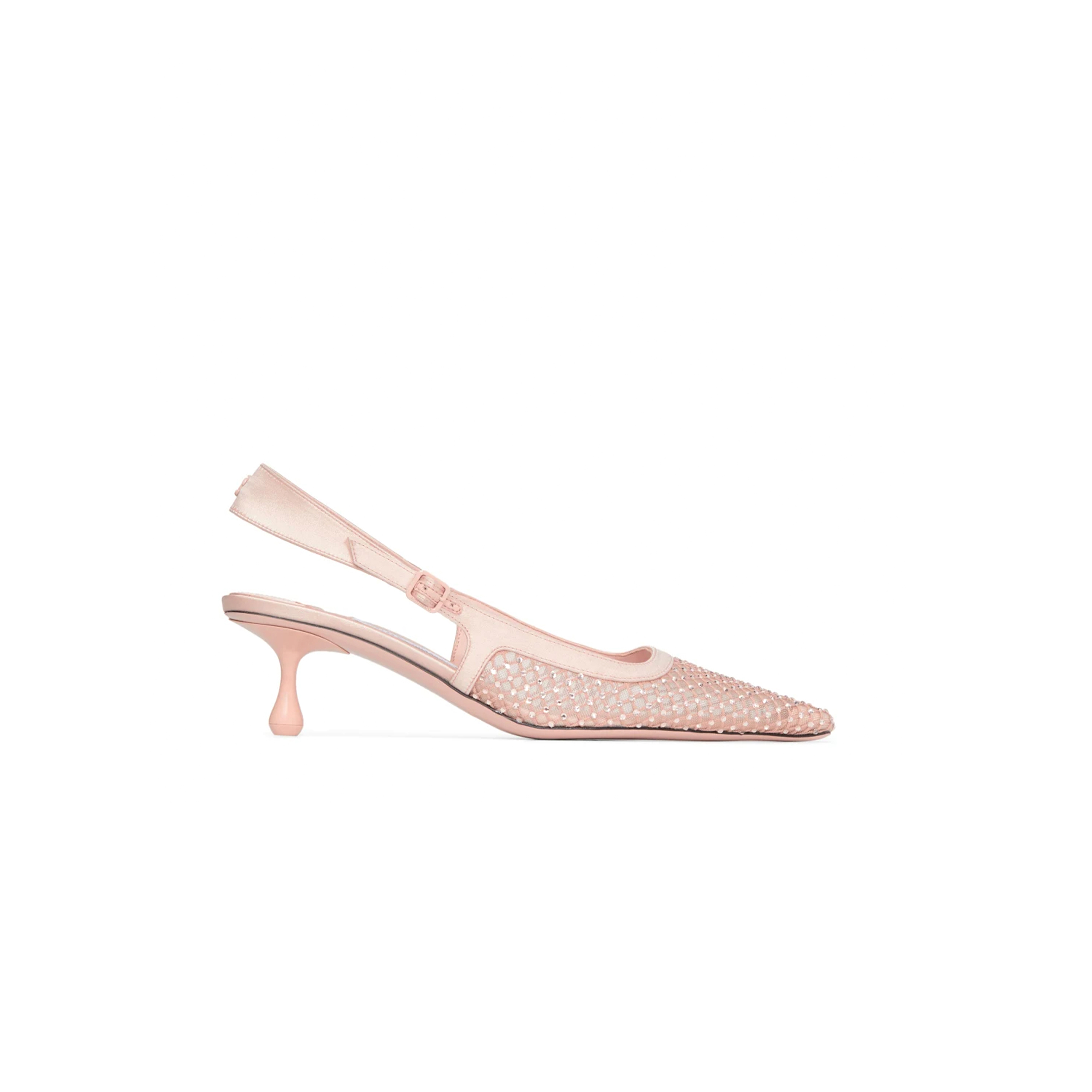 Ji*y Ch* amel 50 macaron mesh pumps amel50qhs